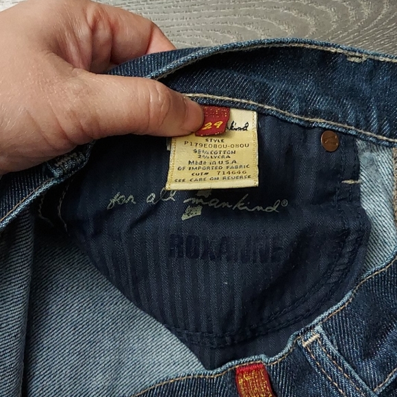 7 for all mankind Roxanne demin with studs - Picture 4 of 5